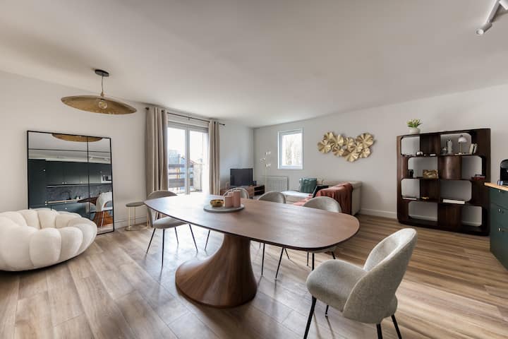 Paris Disney Apt 4 chambres proche forêt et gare - Émerainville