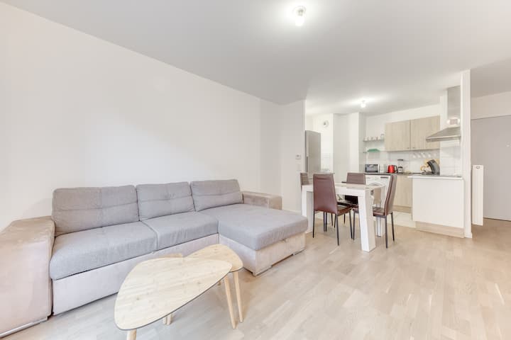 Joli appartement rez de chaussée avec une chambre - Neuilly-sur-Marne